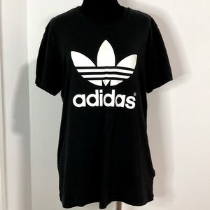 Adidas Short Sleeve Black Tee Shirt